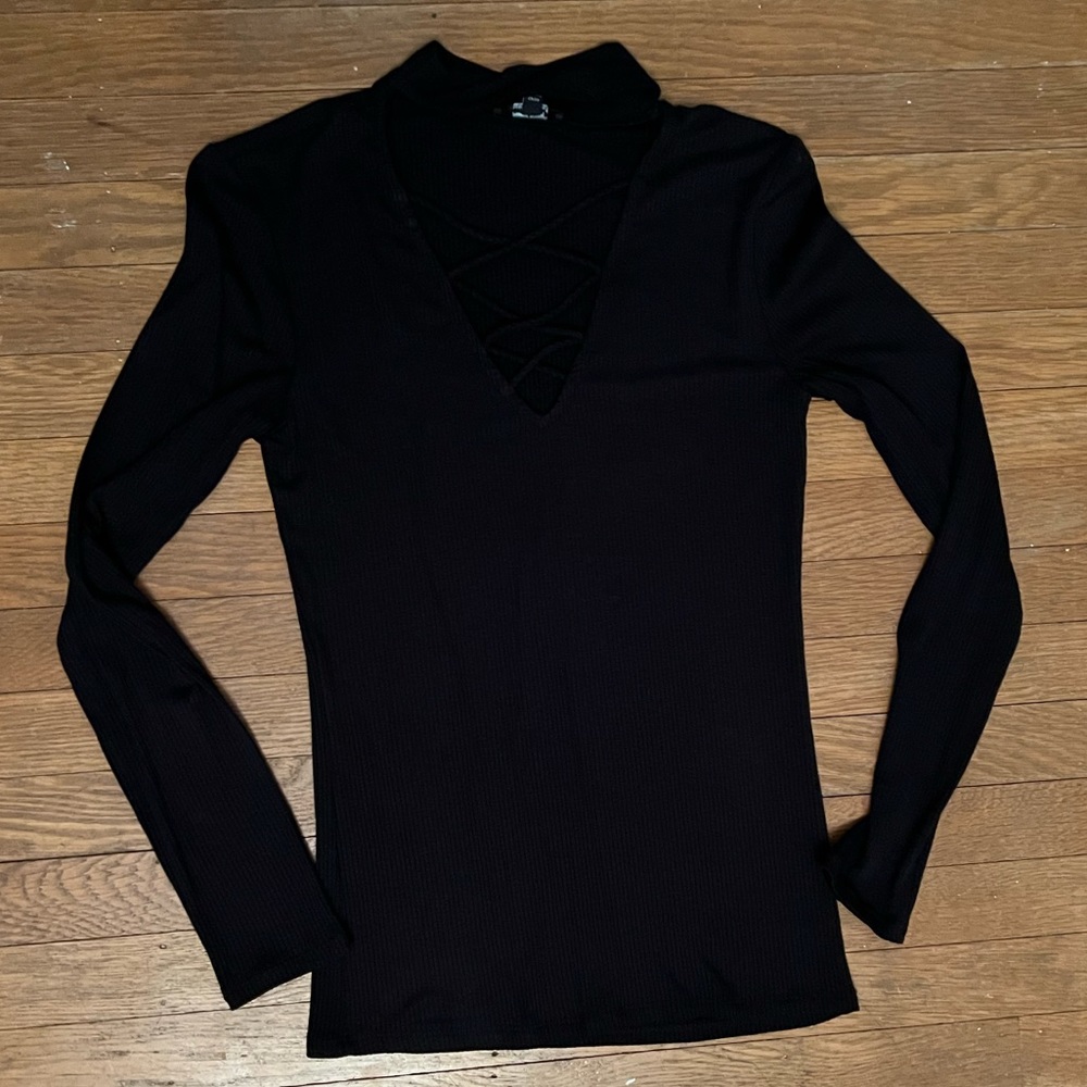 Black Long Sleeve. TurtleNeck